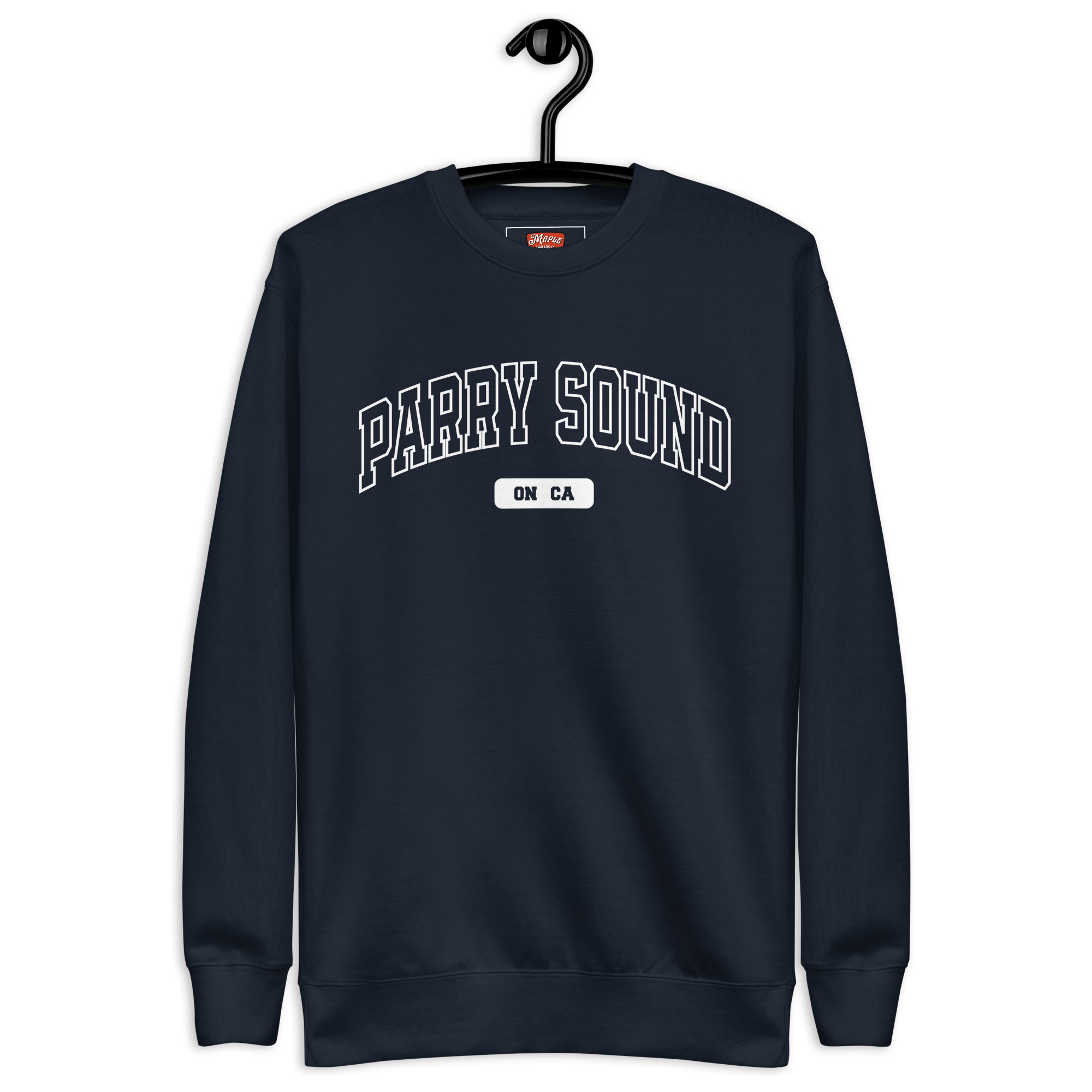 Unisex Parry Sound, Ontario Embroidered Premium Sweatshirt - Image 2