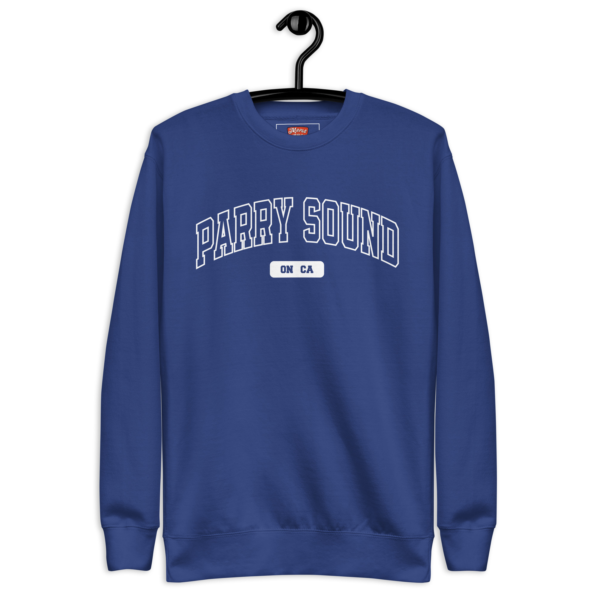 Unisex Parry Sound, Ontario Embroidered Premium Sweatshirt - Image 4