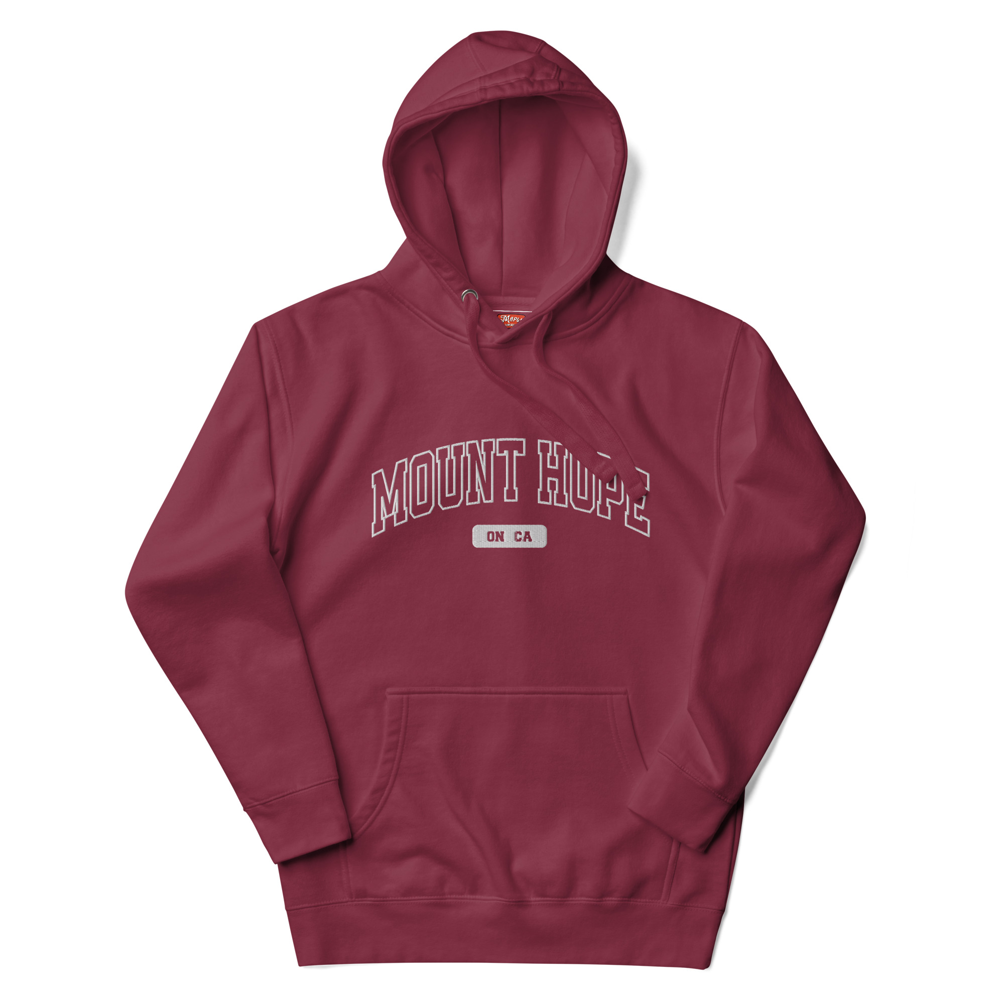 Unisex Mount Hope, Ontario Embroidered Hoodie - Image 4