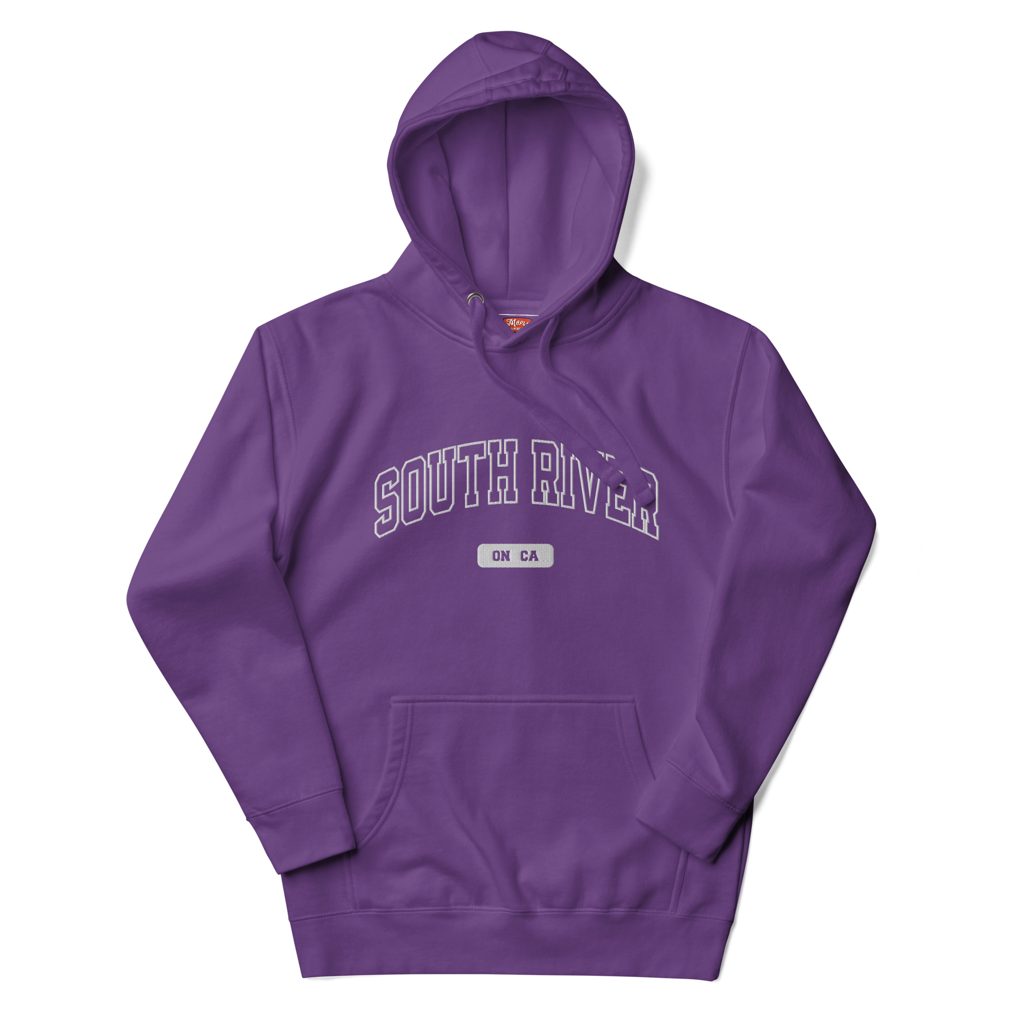 Unisex South River, Ontario Embroidered Hoodie - Image 6