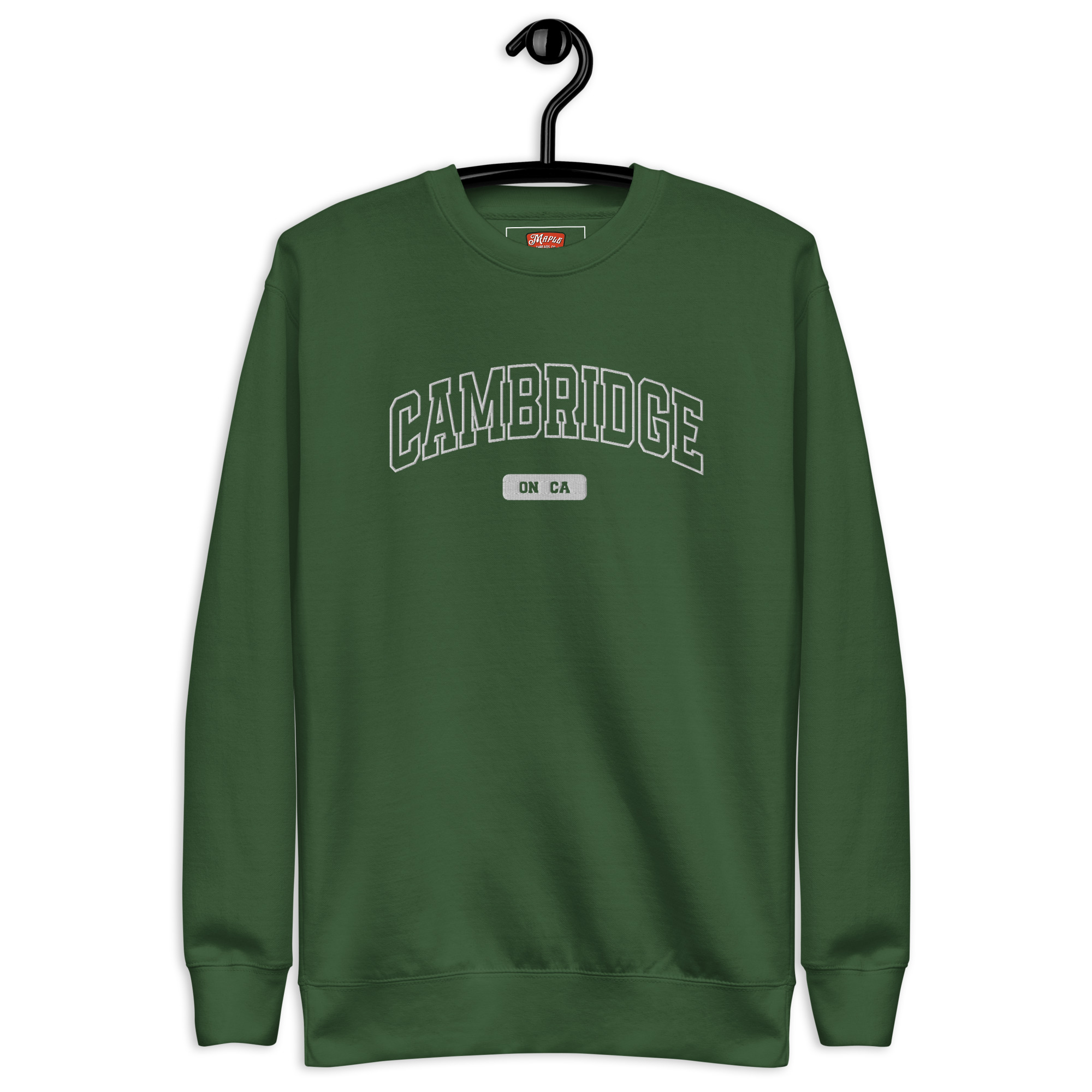 Unisex Cambridge, Ontario Premium Embroidered Sweatshirt - Image 5