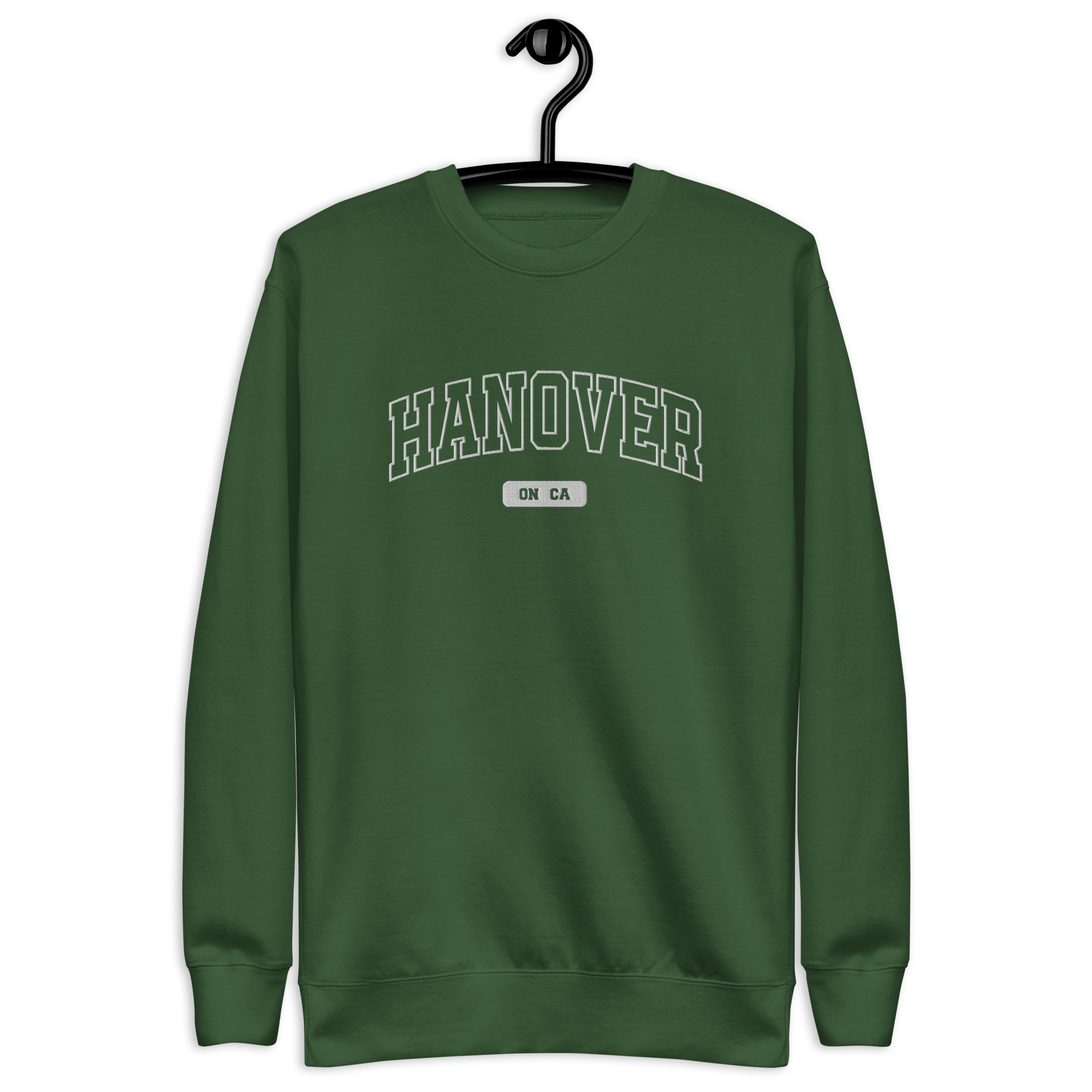 Unisex Hanover, Ontario Embroidered Premium Sweatshirt - Image 4