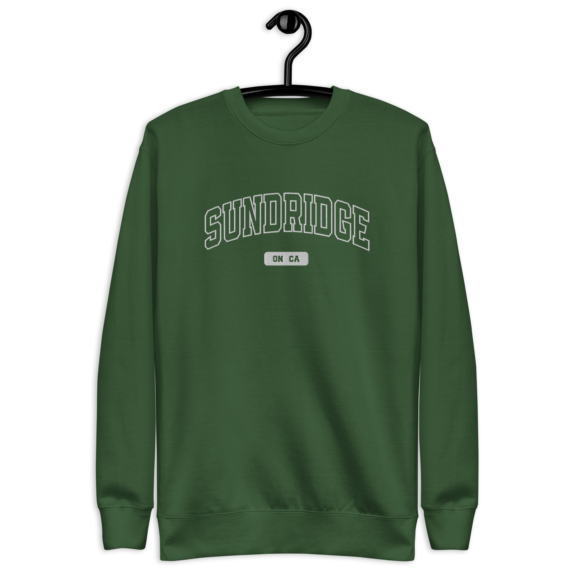 Unisex Sundridge, Ontario Embroidered Premium Sweatshirt - Image 4