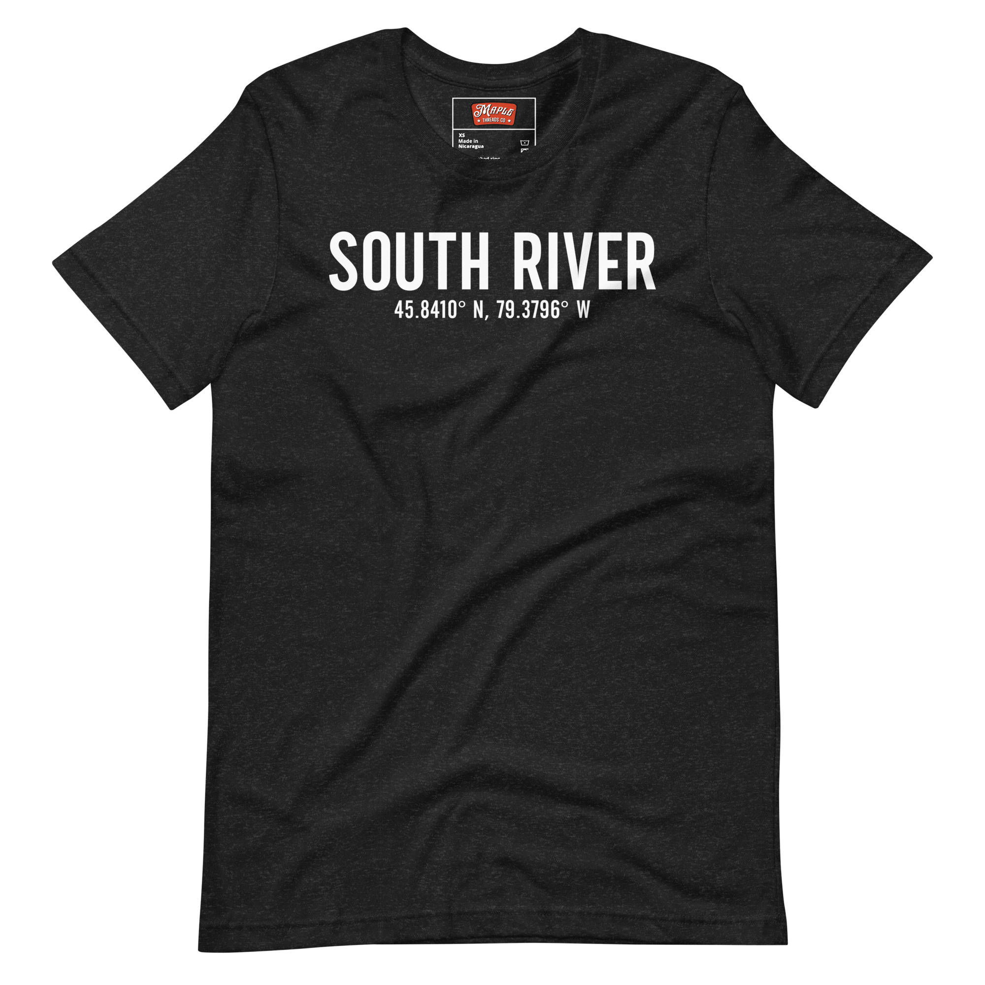 Unisex South River, Ontario Coordinates T-Shirt