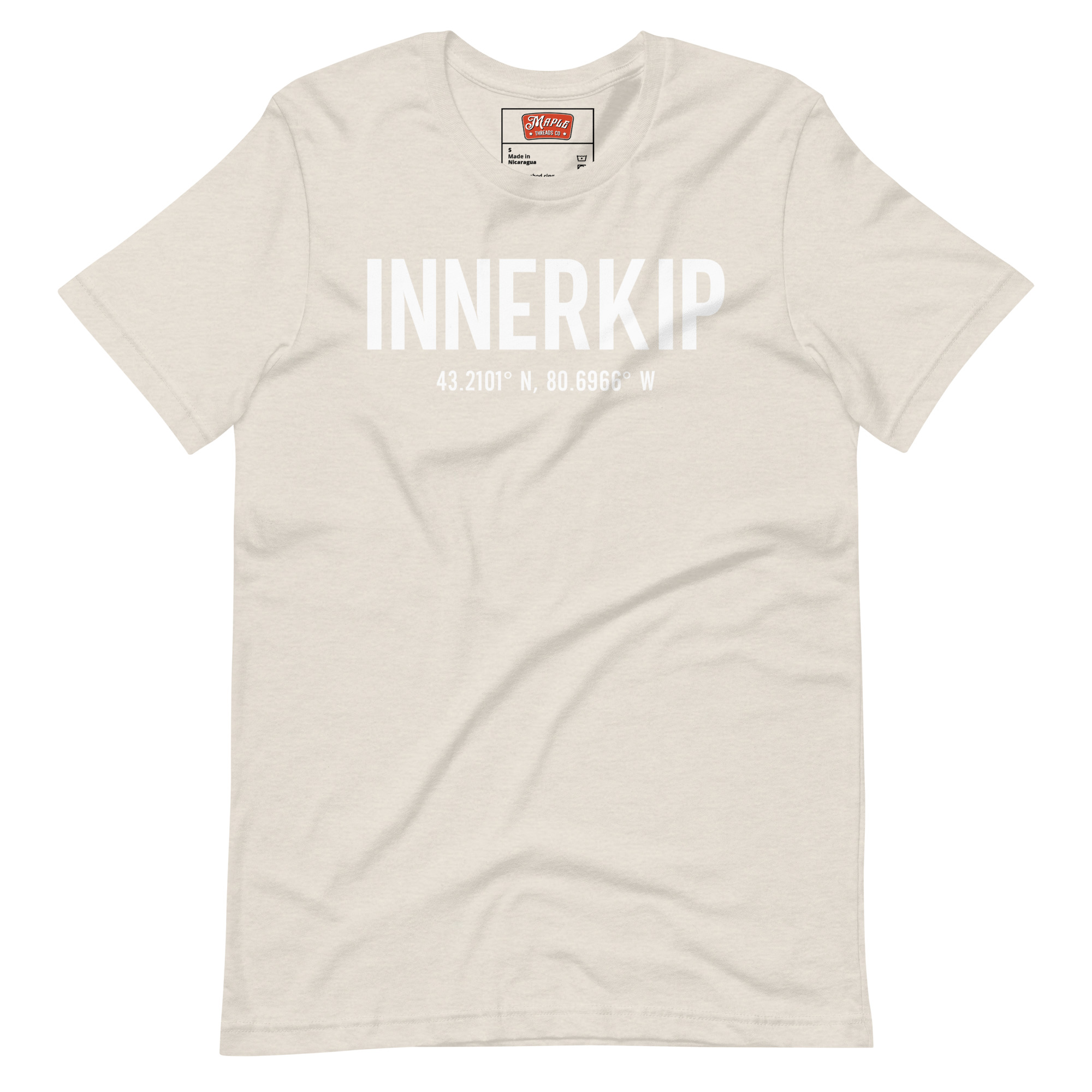 Unisex Innerkip, Ontario Coordinates T-Shirt - Image 10