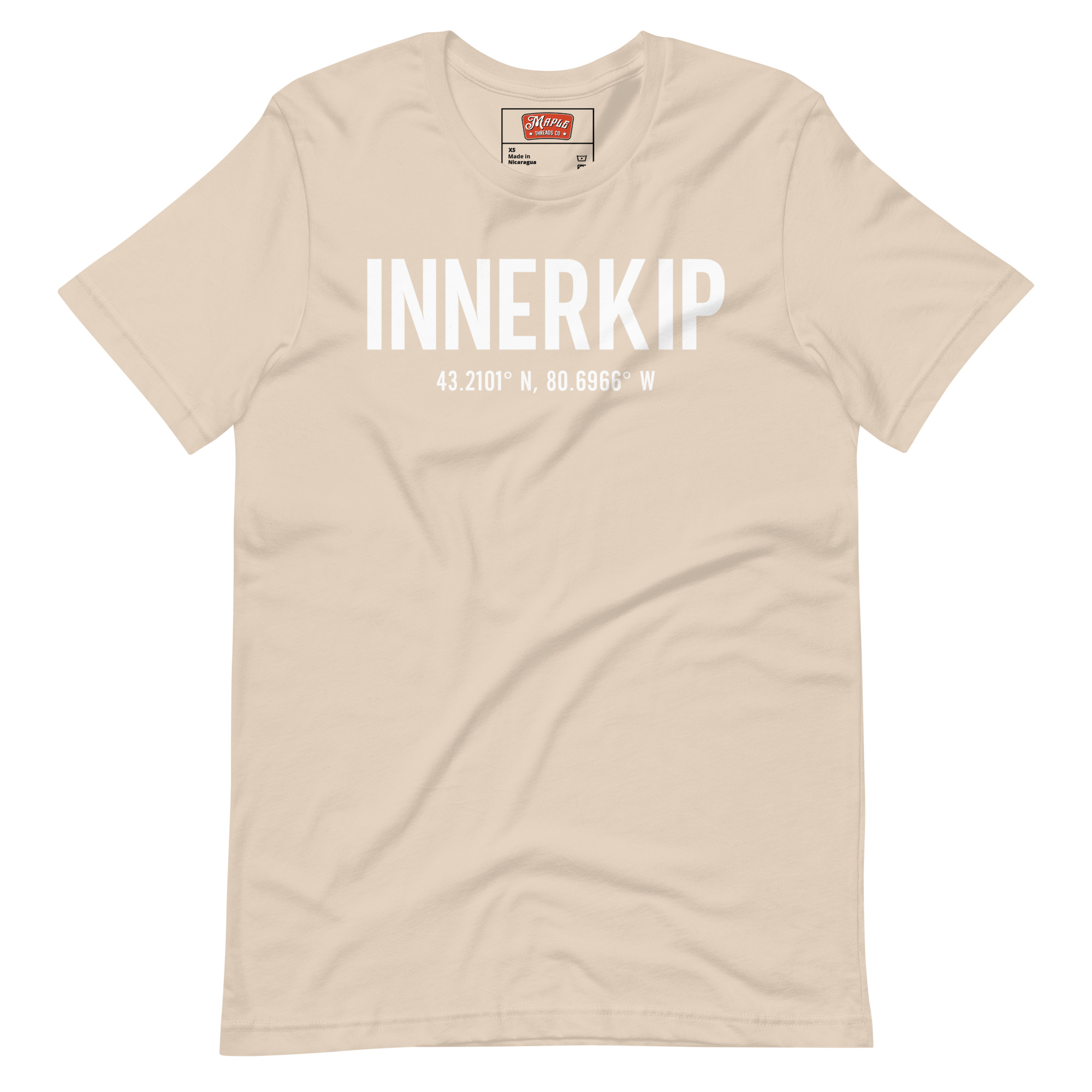 Unisex Innerkip, Ontario Coordinates T-Shirt - Image 9