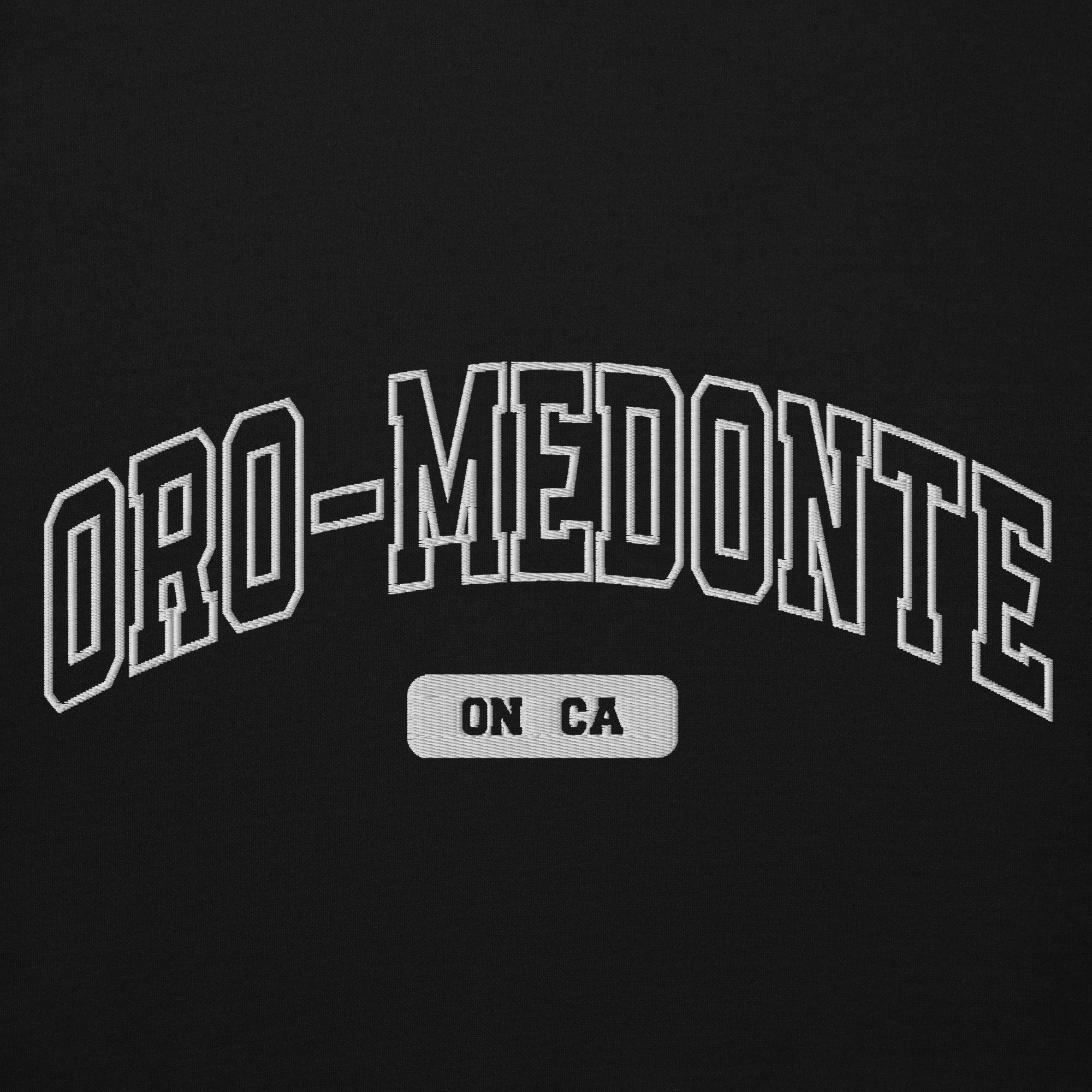 Unisex Oro-Medonte, Ontario Embroidered Hoodie - Image 2