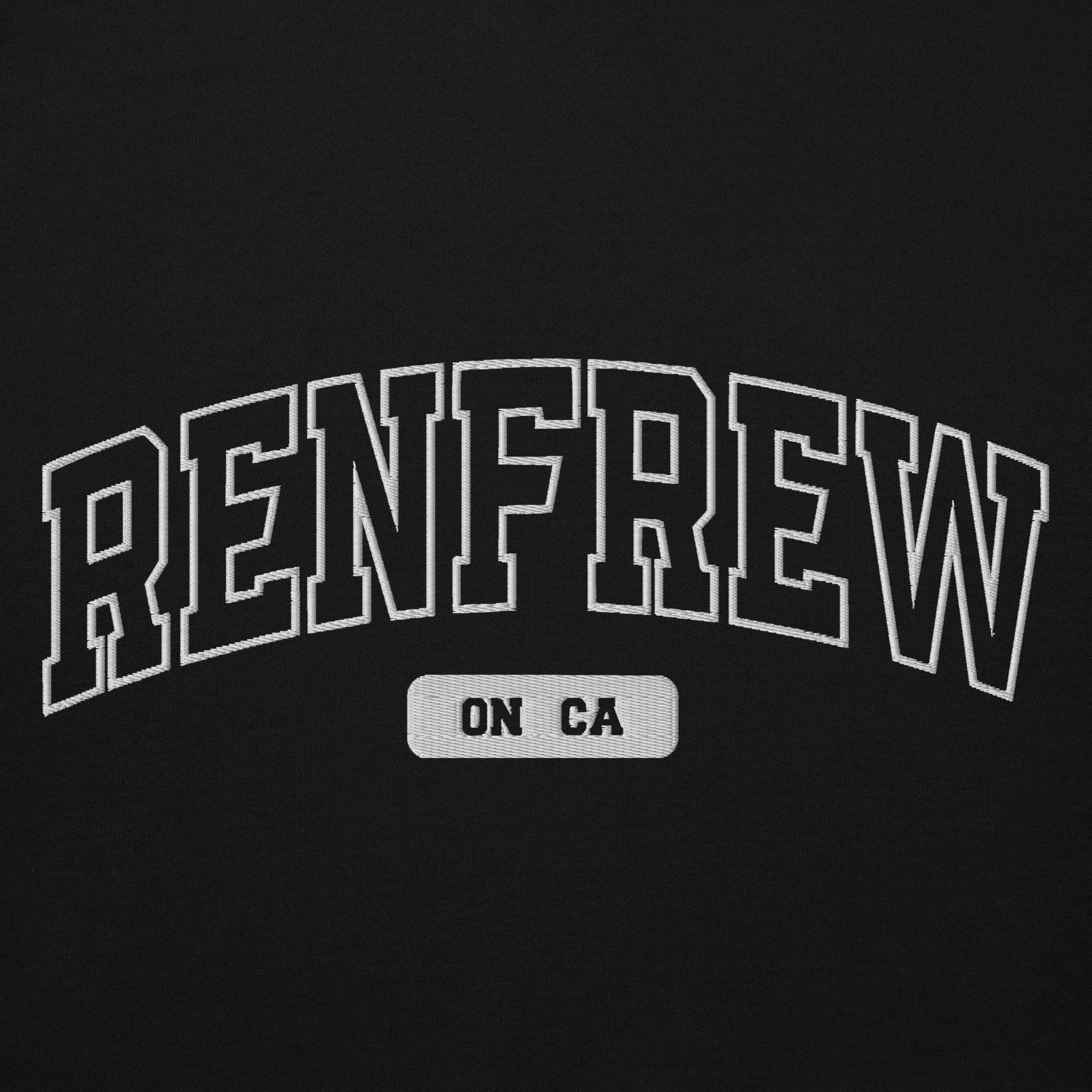 Unisex Renfrew, Ontario Embroidered Hoodie - Image 2