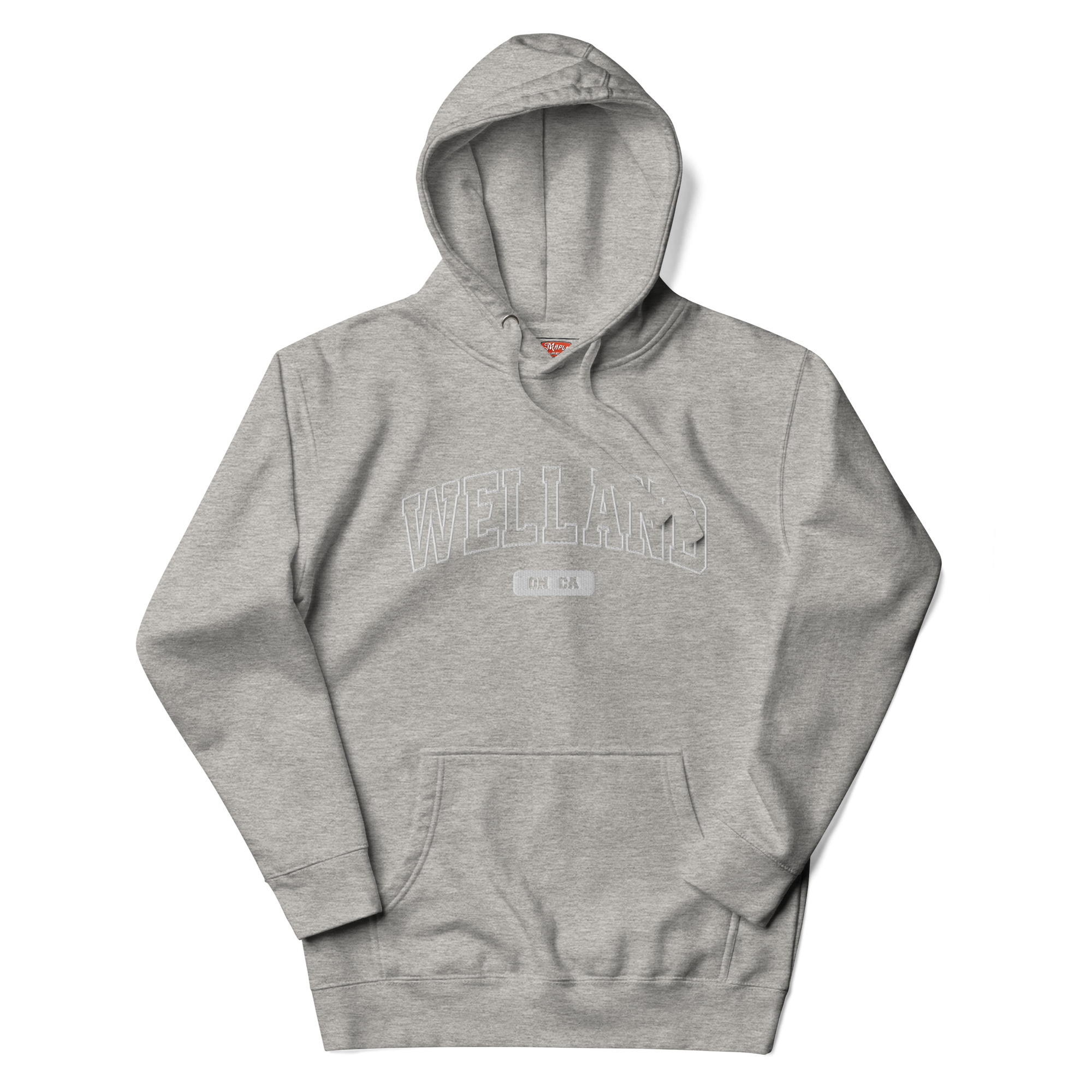 Unisex Welland, Ontario Embroidered Hoodie - Image 11