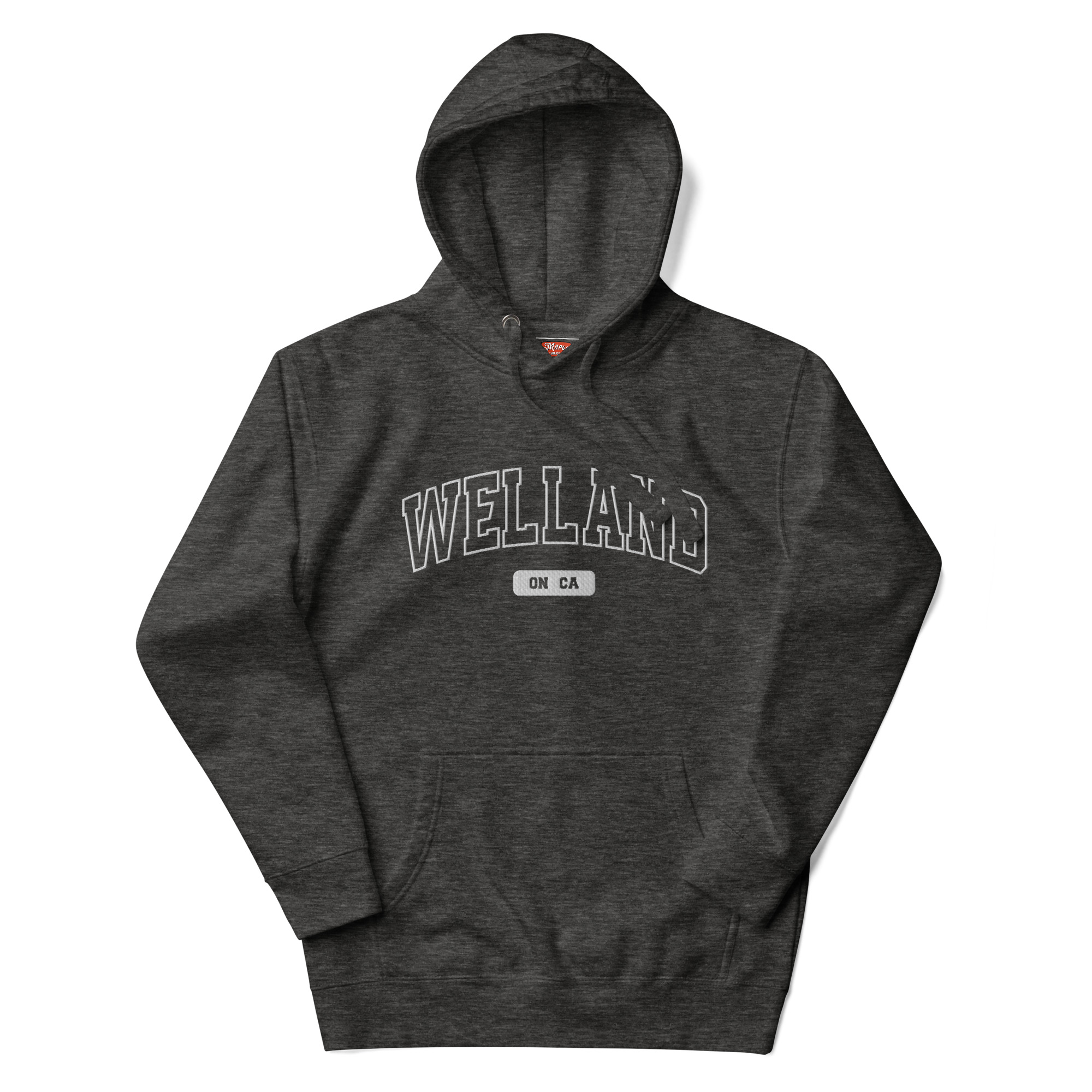 Unisex Welland, Ontario Embroidered Hoodie - Image 5
