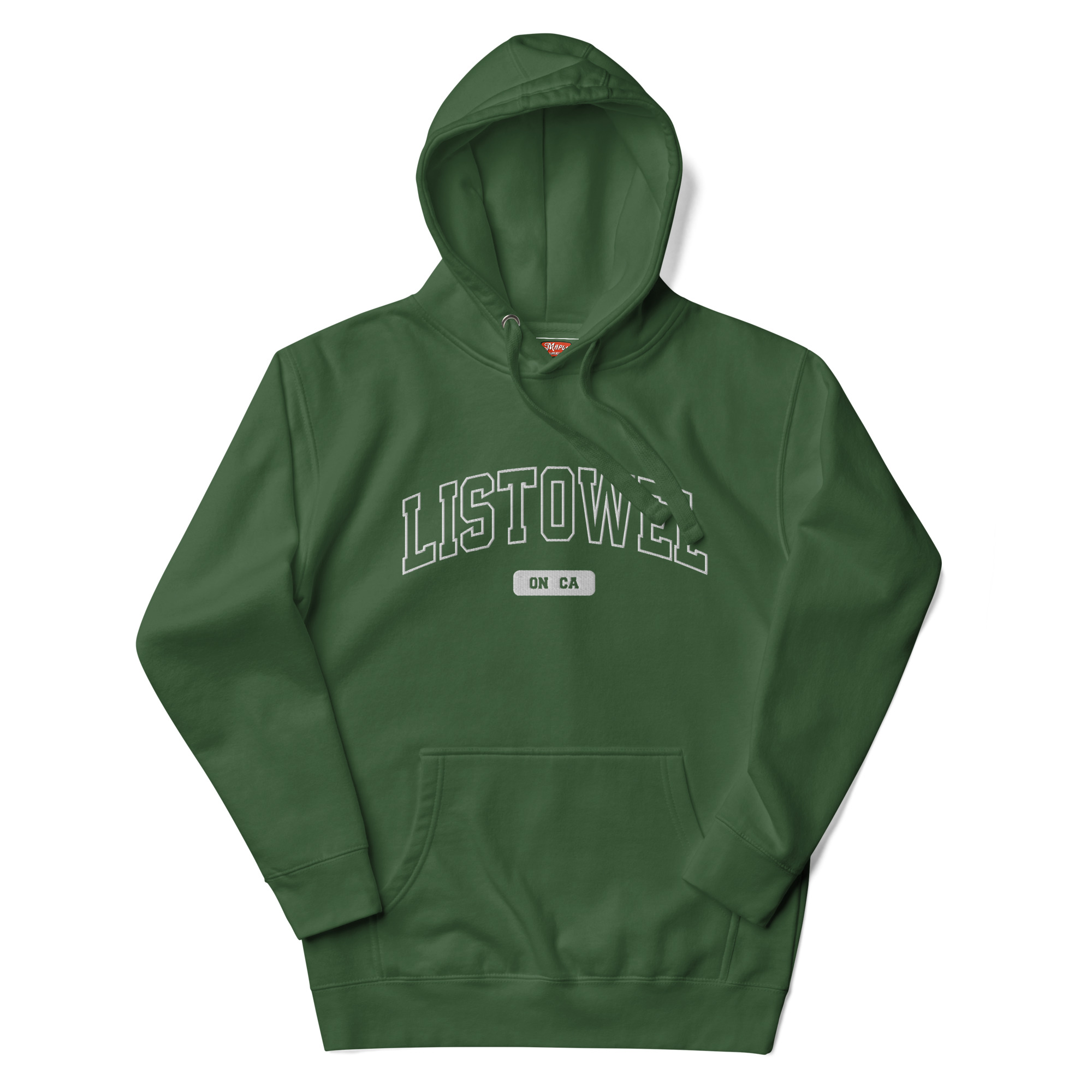 Unisex Listowel, Ontario Embroidered Hoodie - Image 8