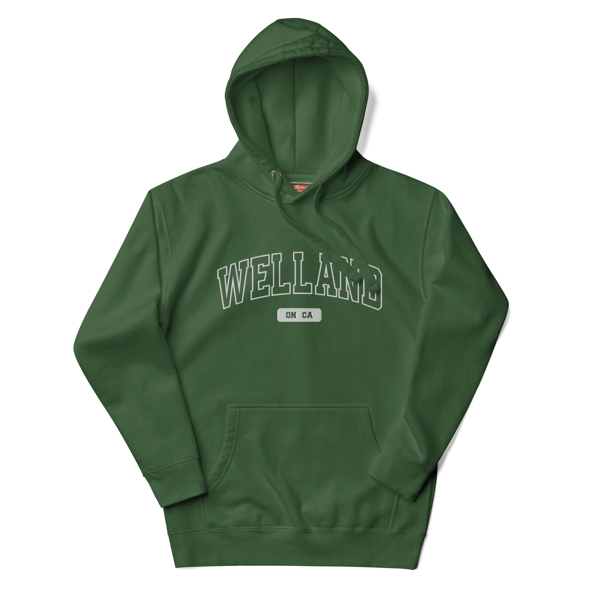 Unisex Welland, Ontario Embroidered Hoodie - Image 8