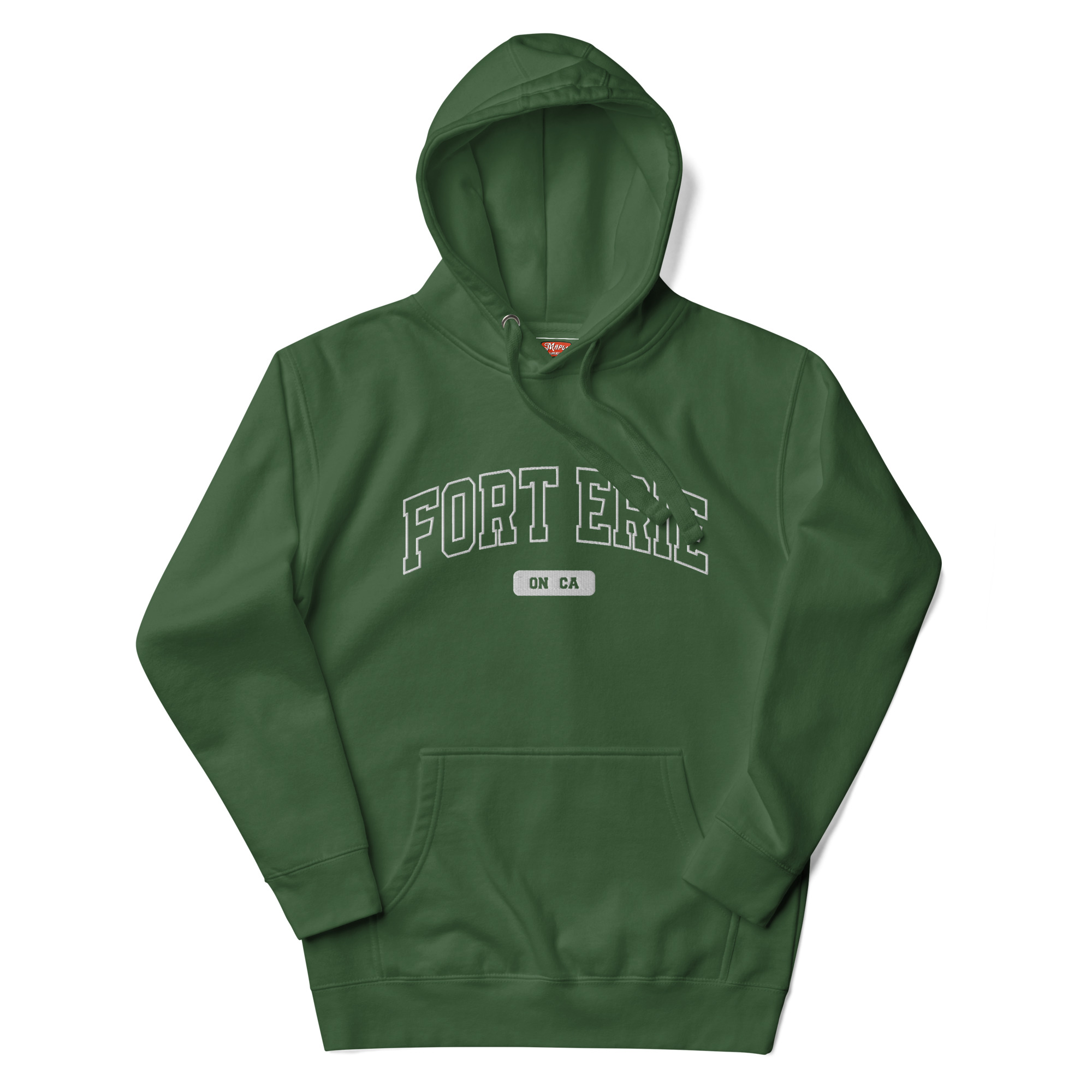 Unisex Fort Erie, Ontario Embroidered Hoodie - Image 8