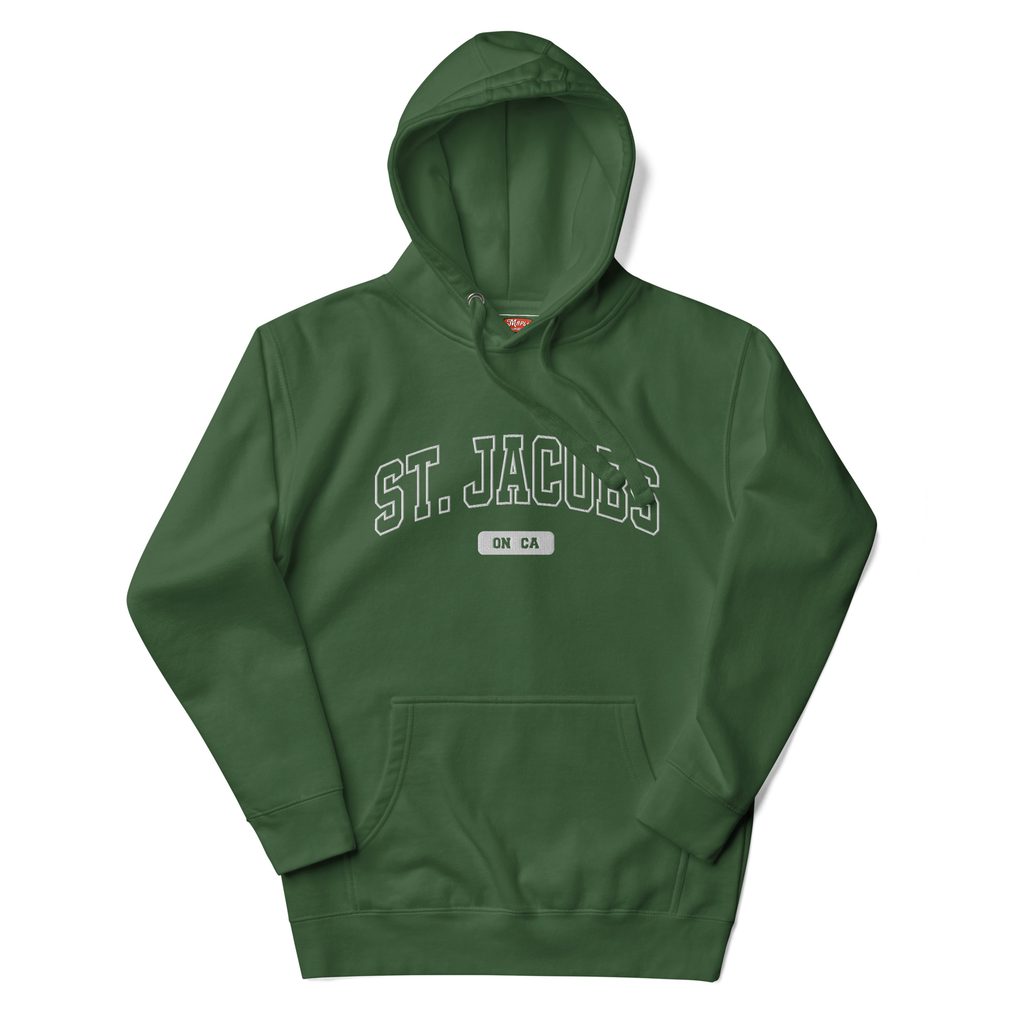 Unisex St Jacobs, Ontario Embroidered Hoodie - Image 8
