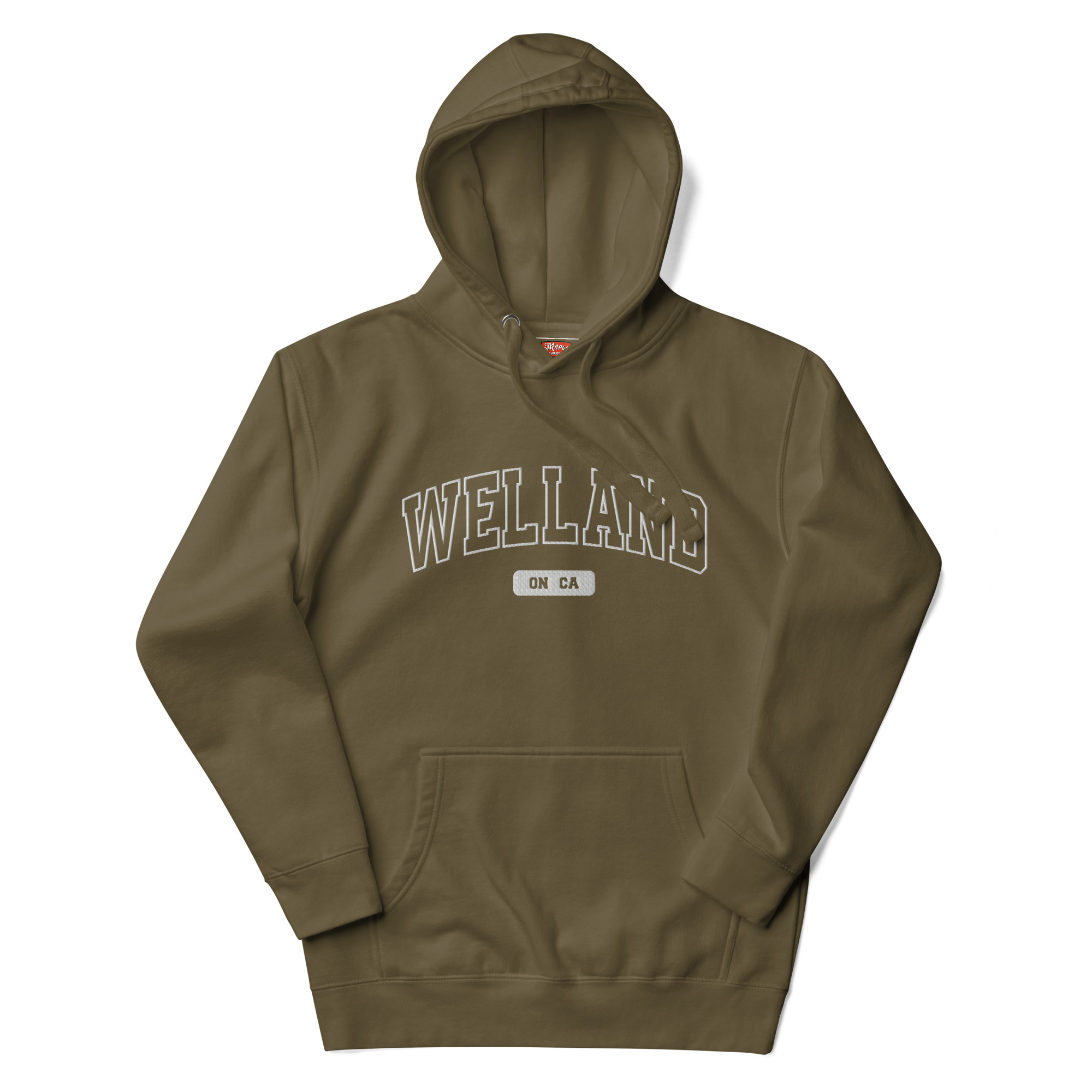 Unisex Welland, Ontario Embroidered Hoodie - Image 9