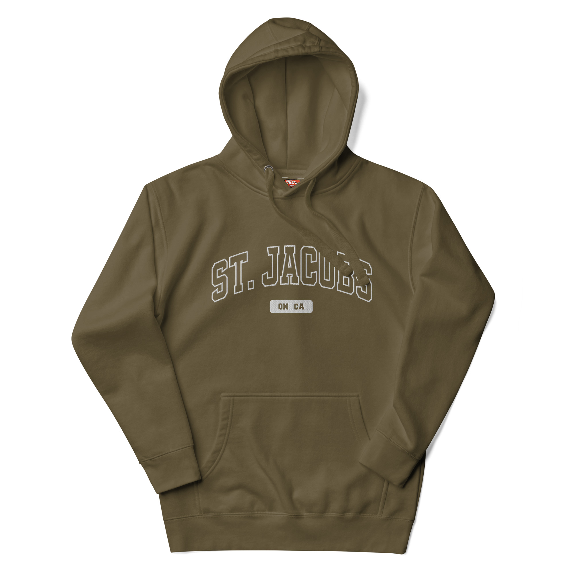 Unisex St Jacobs, Ontario Embroidered Hoodie - Image 9