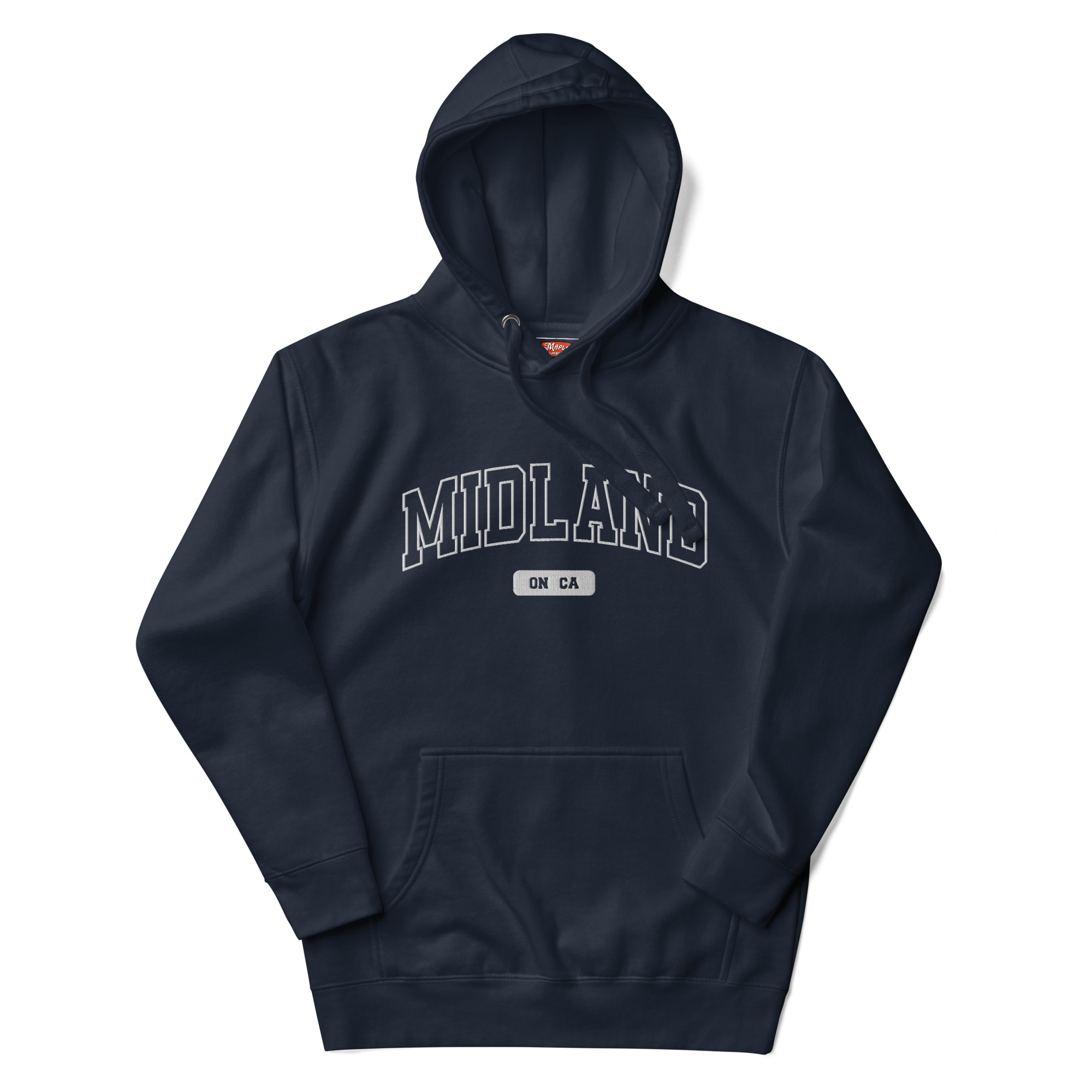 Unisex Midland, Ontario Embroidered Hoodie - Image 3
