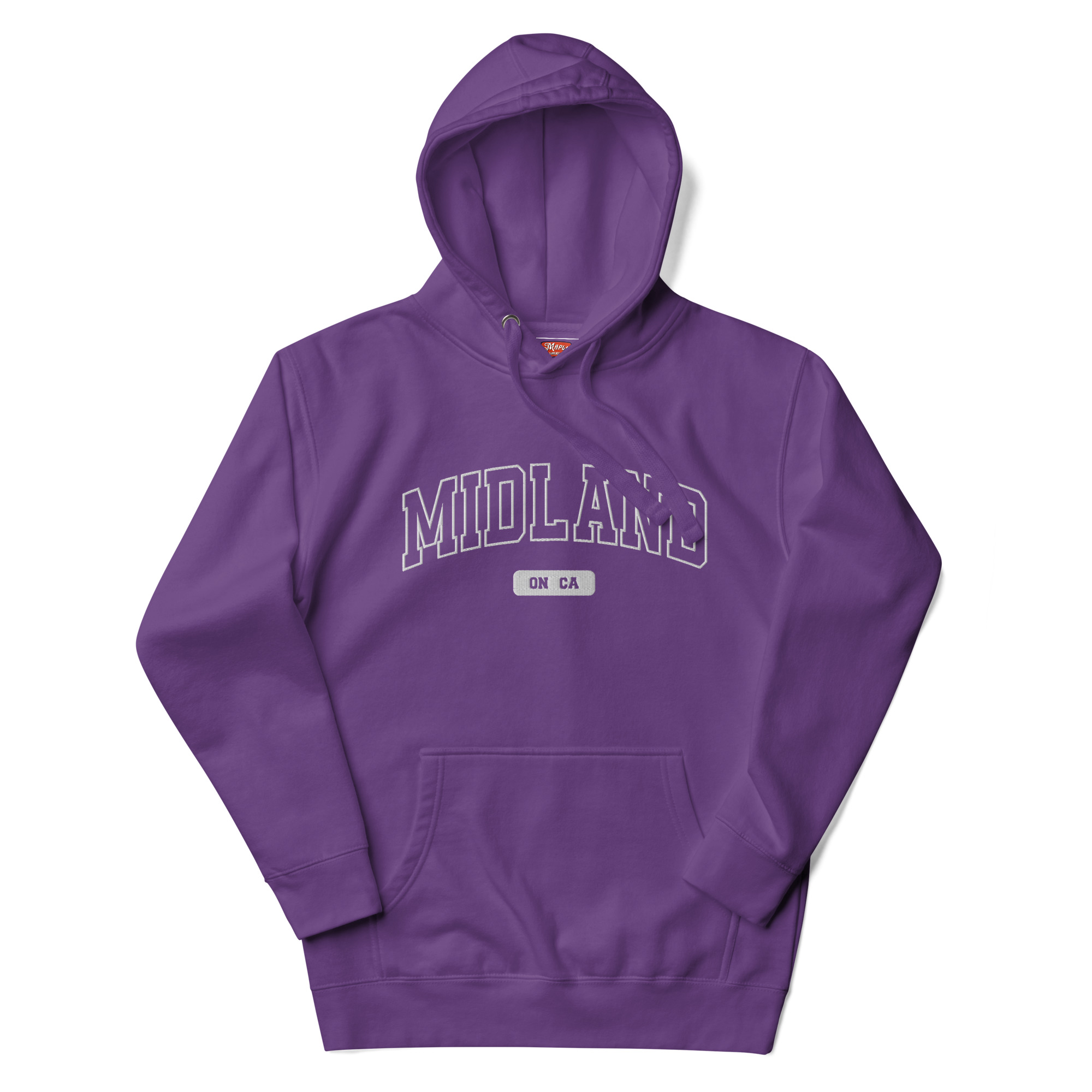 Unisex Midland, Ontario Embroidered Hoodie - Image 7