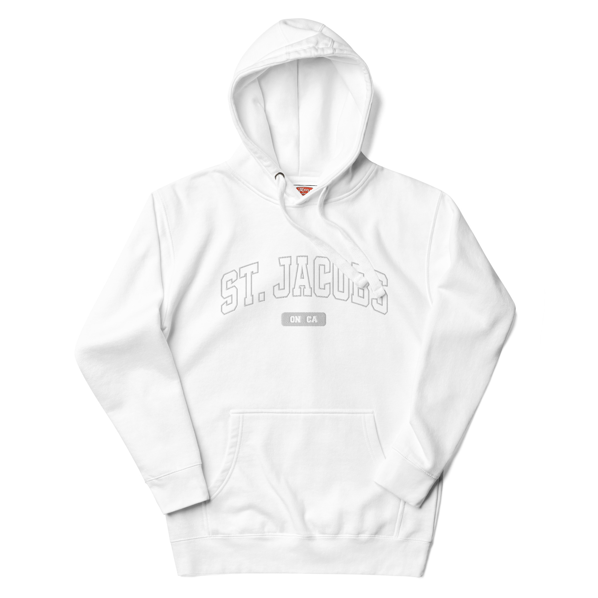 Unisex St Jacobs, Ontario Embroidered Hoodie - Image 13