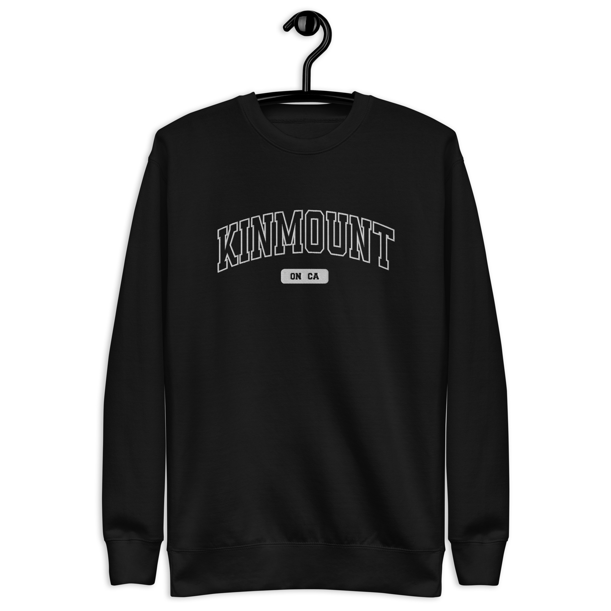 Unisex Kinmount, Ontario Embroidered Premium Sweatshirt