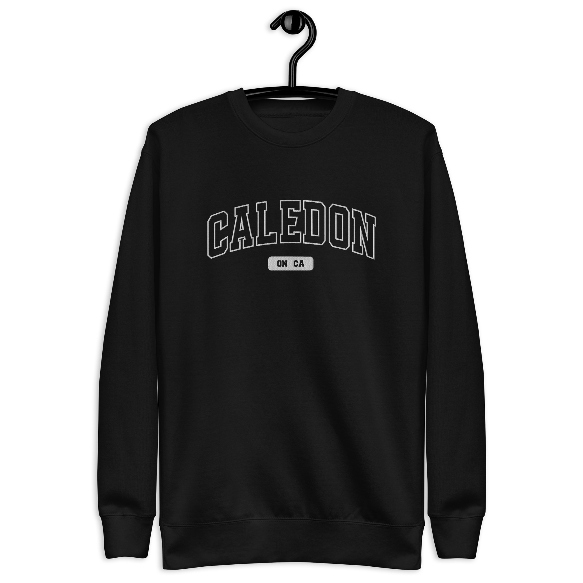 Unisex Caledon, Ontario Embroidered Premium Sweatshirt