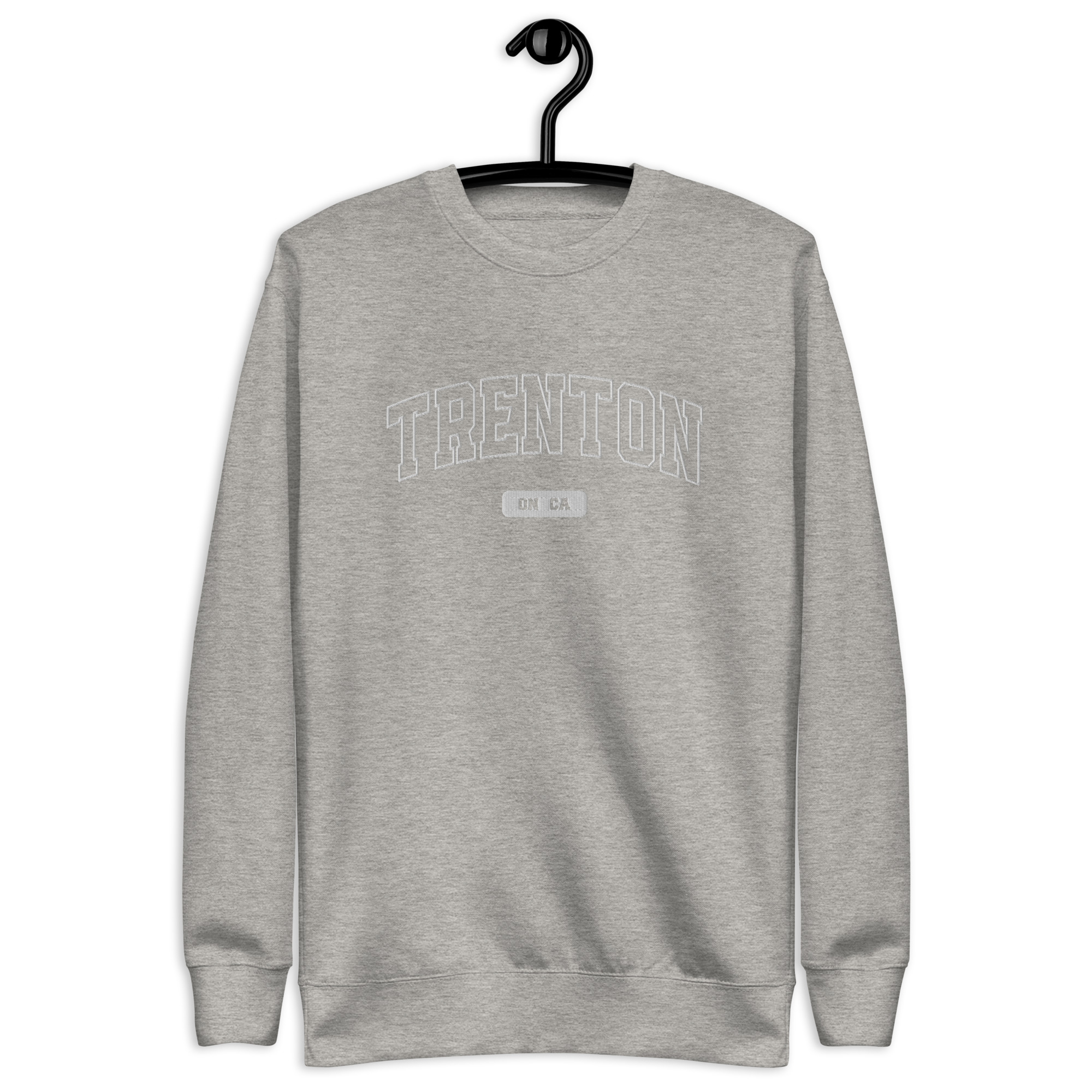Unisex Trenton, Ontario Embroidered Premium Sweatshirt - Image 6