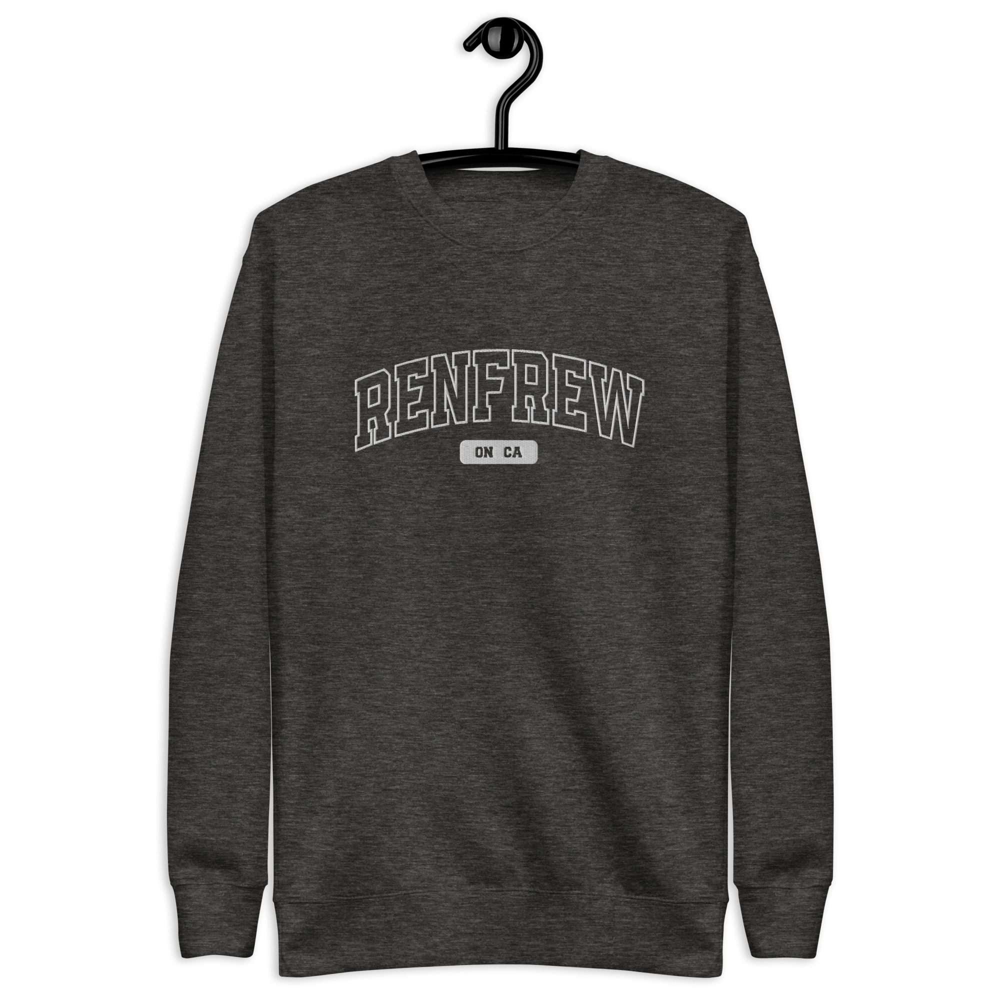 Unisex Renfrew, Ontario Embroidered Premium Sweatshirt - Image 3
