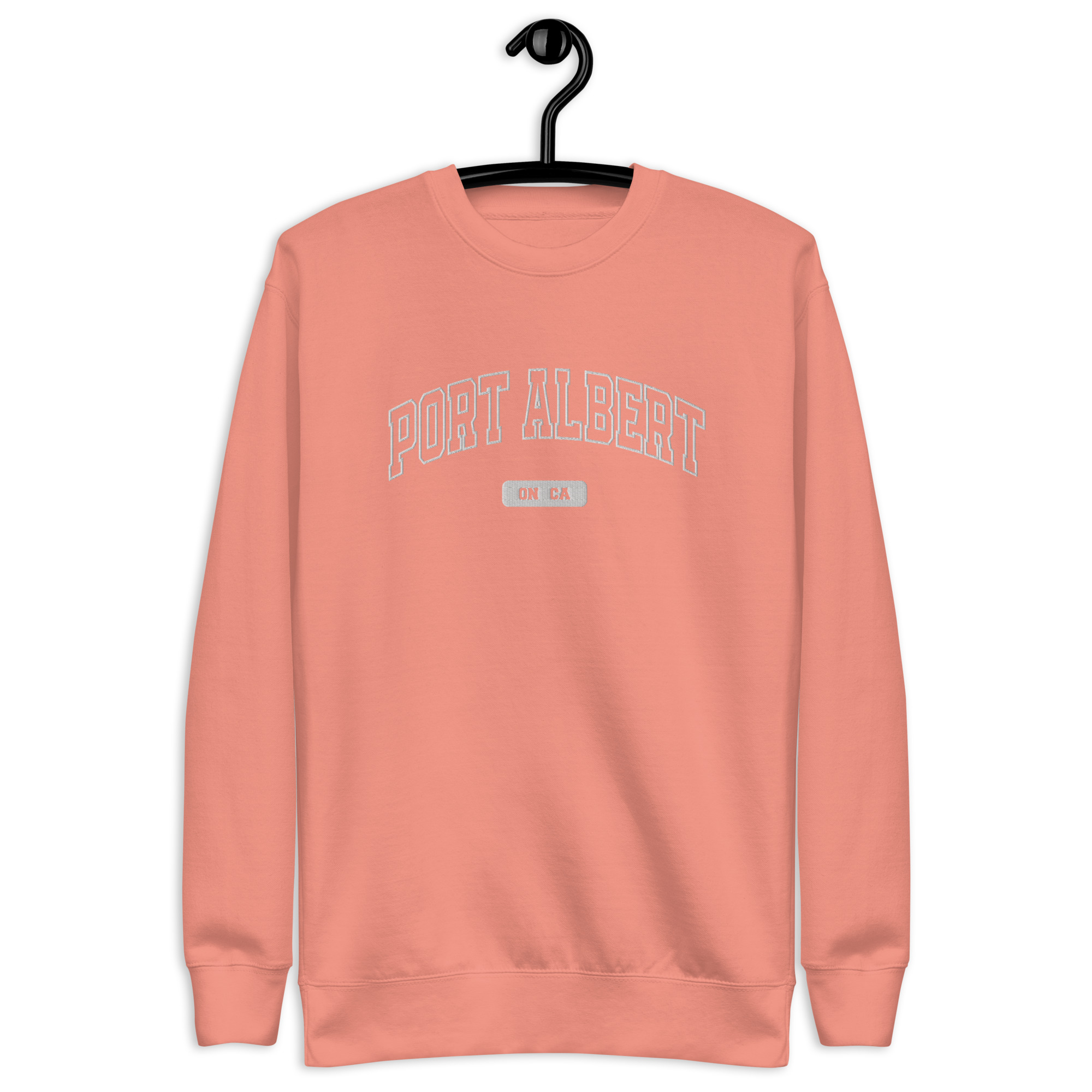 Unisex Port Albert, Ontario Embroidered Premium Sweatshirt - Image 5