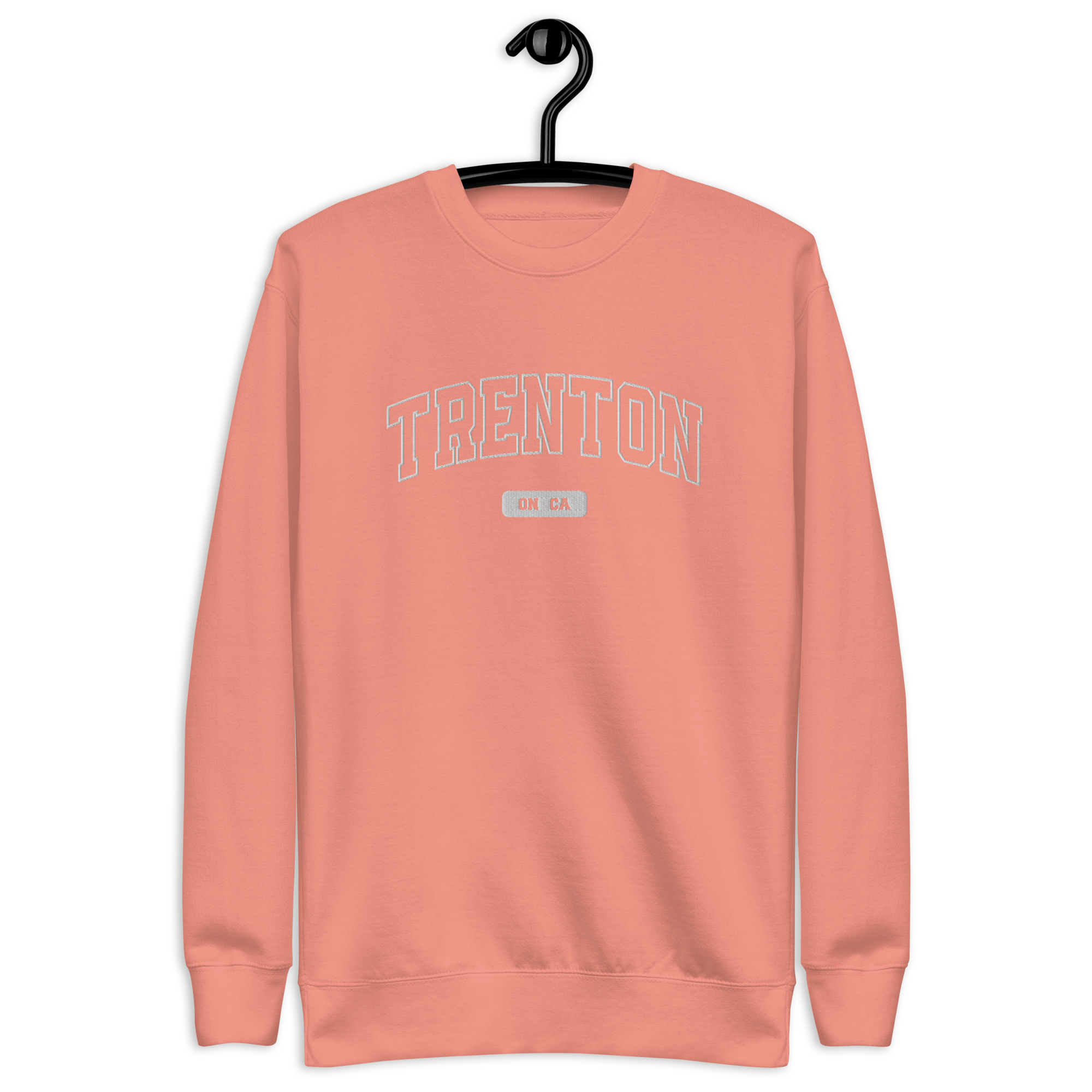 Unisex Trenton, Ontario Embroidered Premium Sweatshirt - Image 5