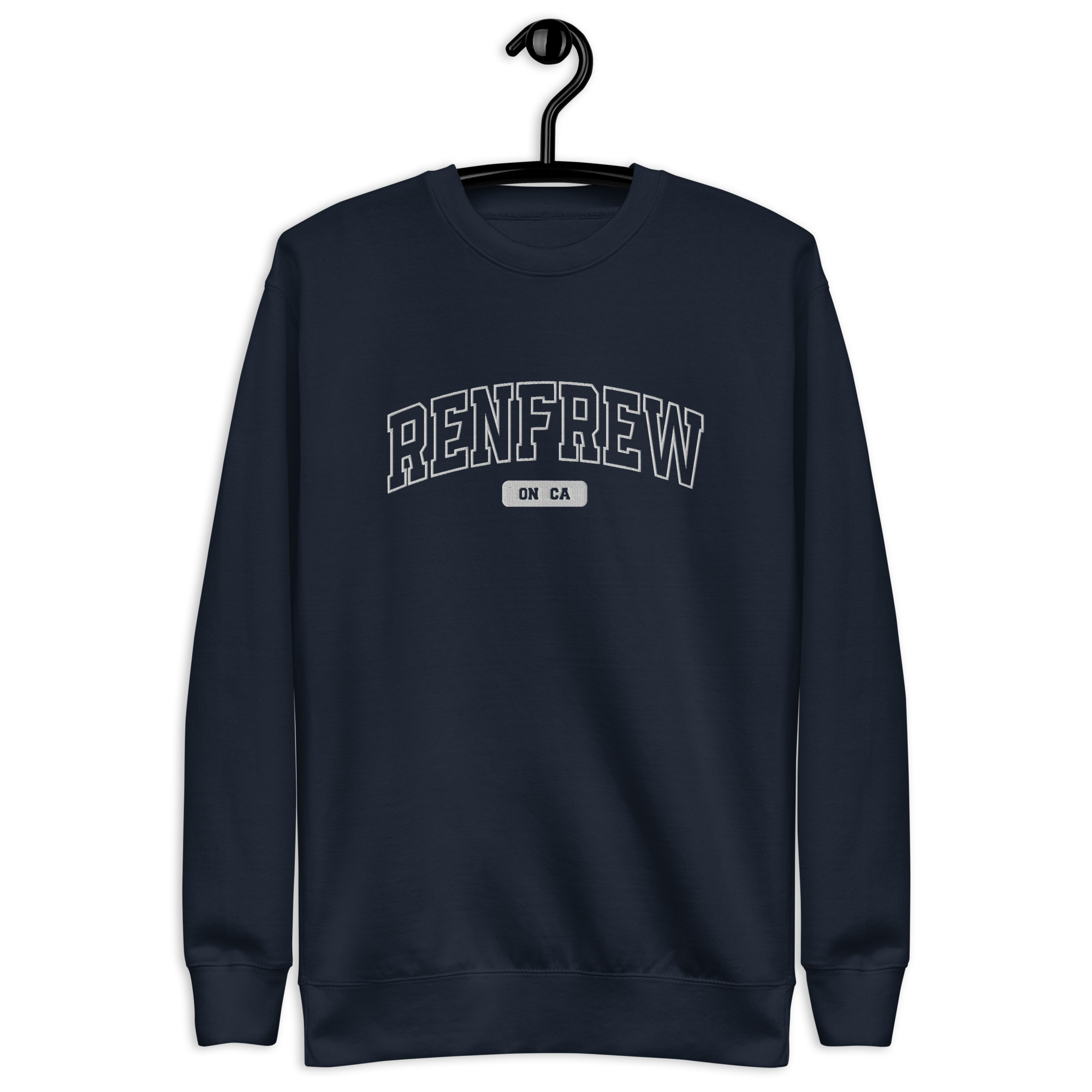 Unisex Renfrew, Ontario Embroidered Premium Sweatshirt - Image 2