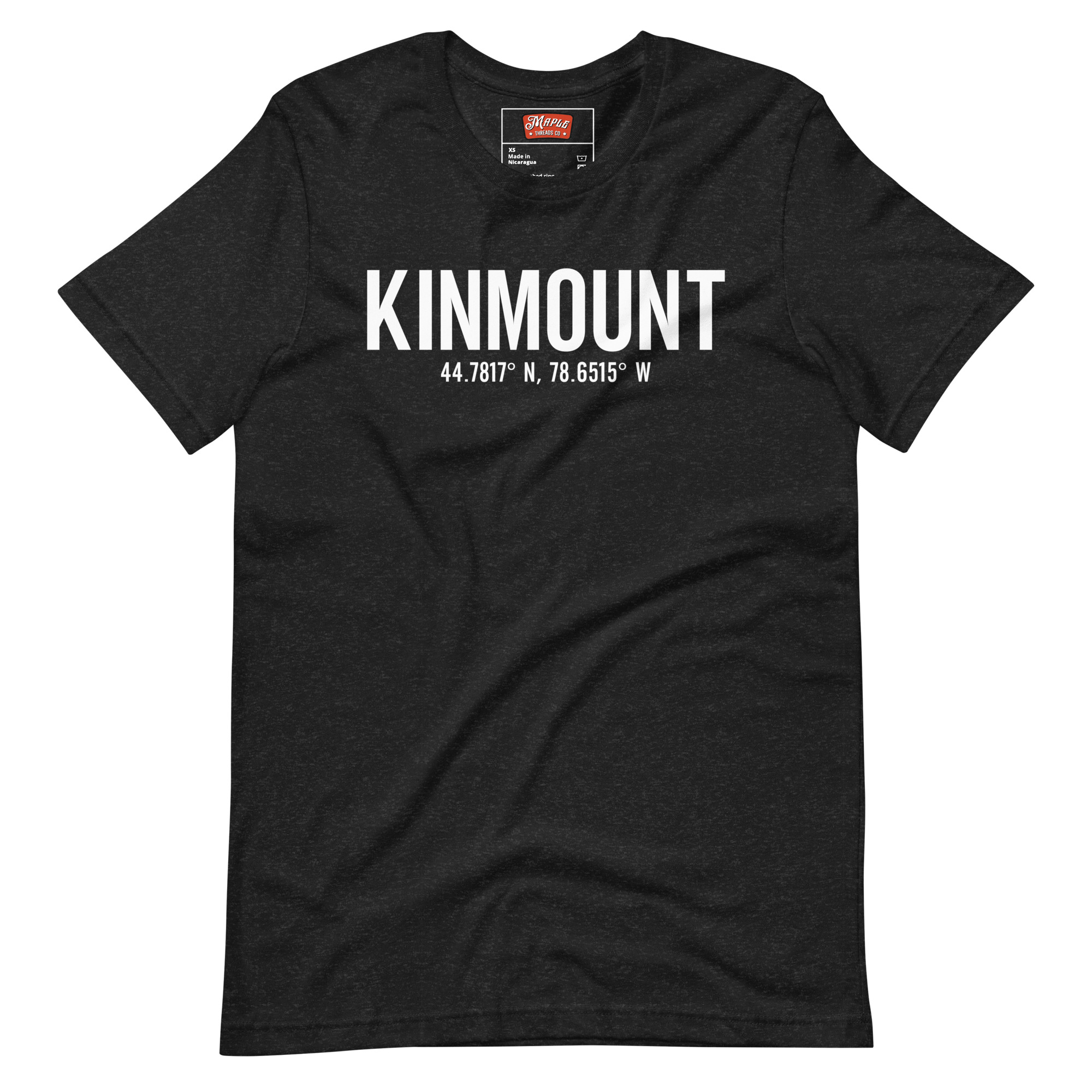 Unisex Kinmount, Ontario Coordinates T-Shirt