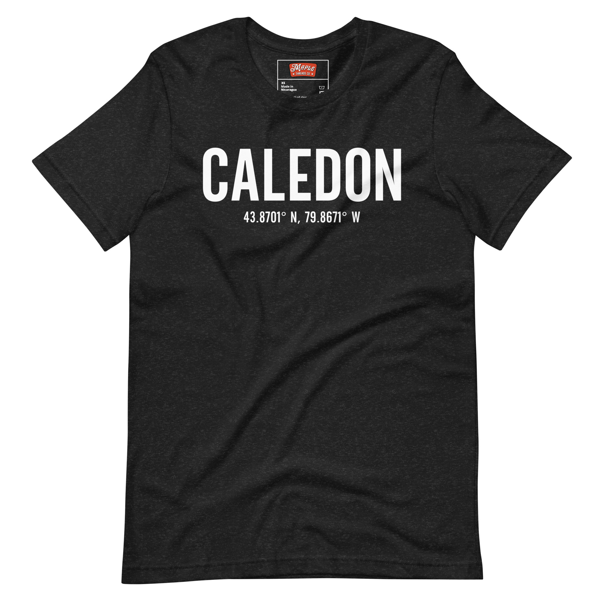 Unisex Caledon, Ontario Coordinates T-Shirt