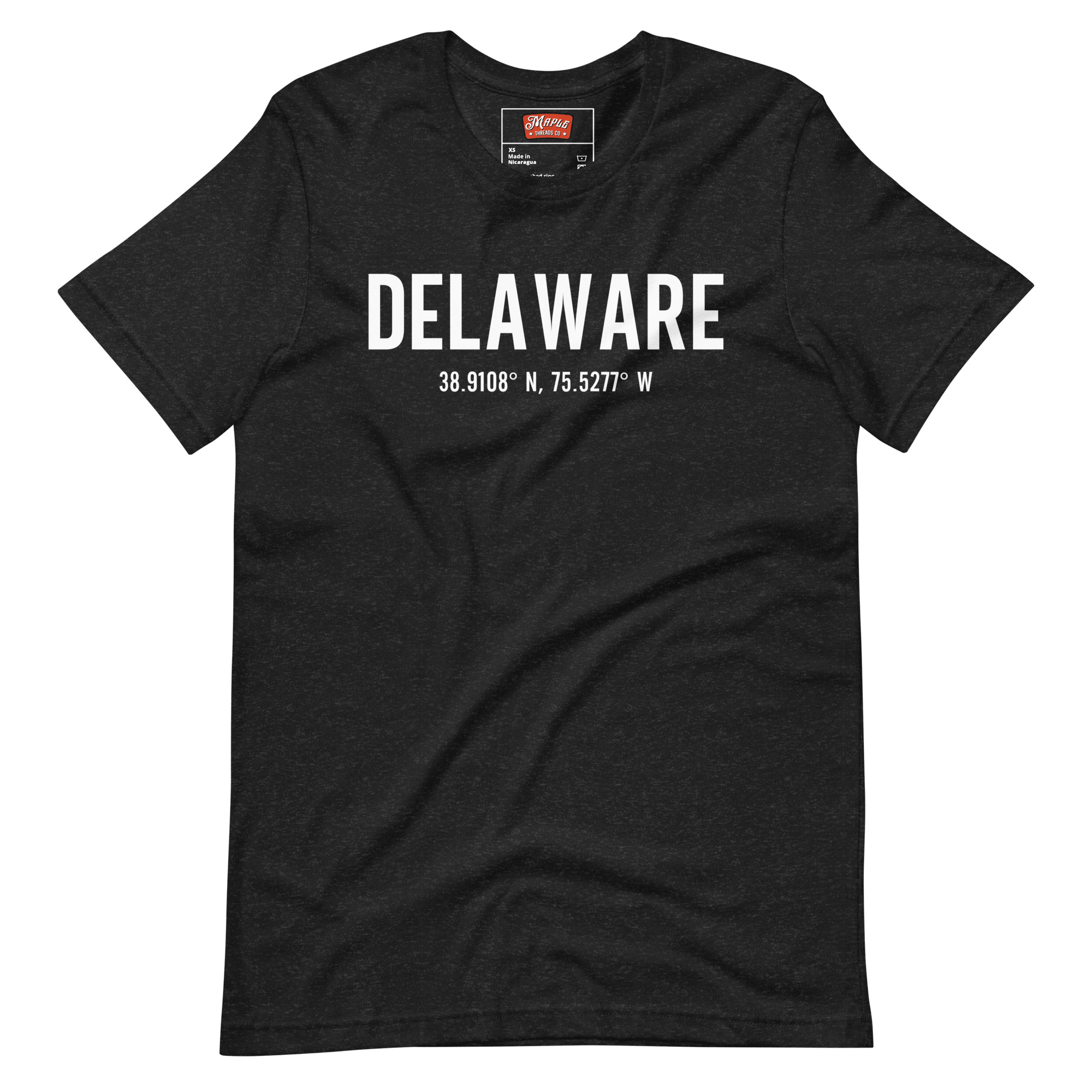 Unisex Delaware, Ontario Coordinates T-Shirt