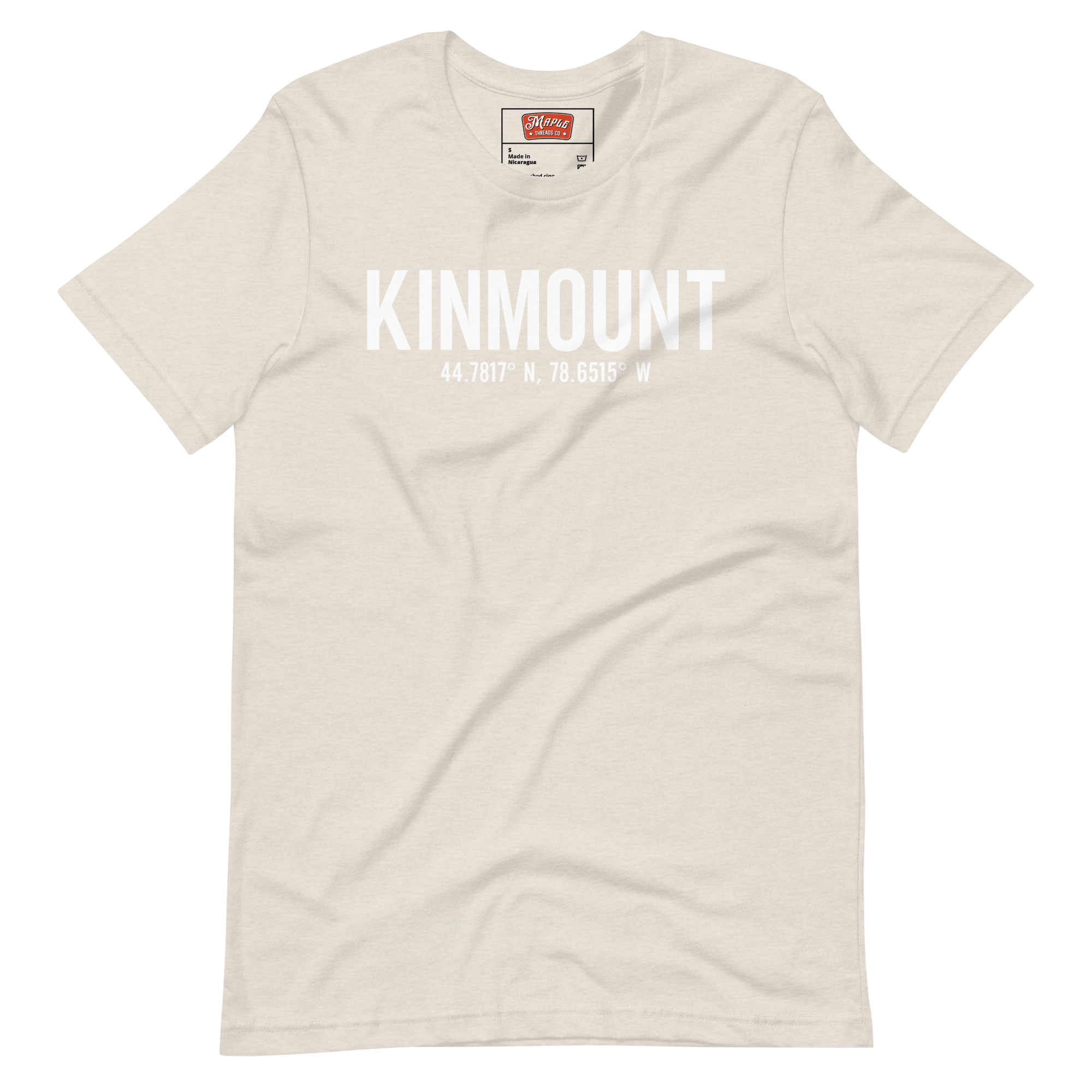 Unisex Kinmount, Ontario Coordinates T-Shirt - Image 19