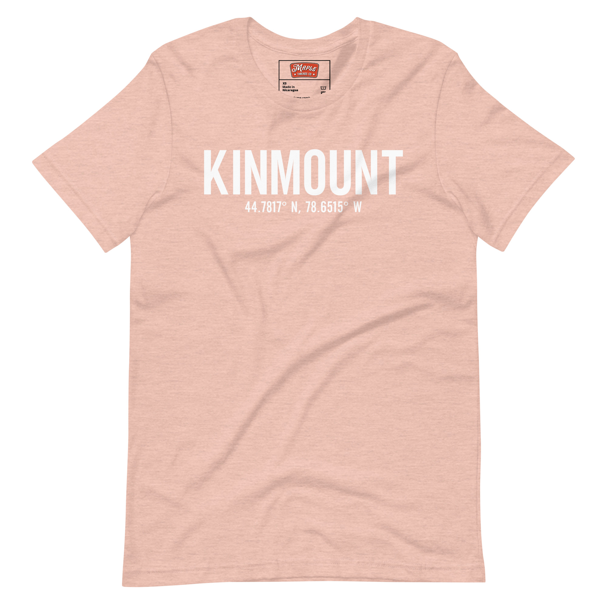 Unisex Kinmount, Ontario Coordinates T-Shirt - Image 15