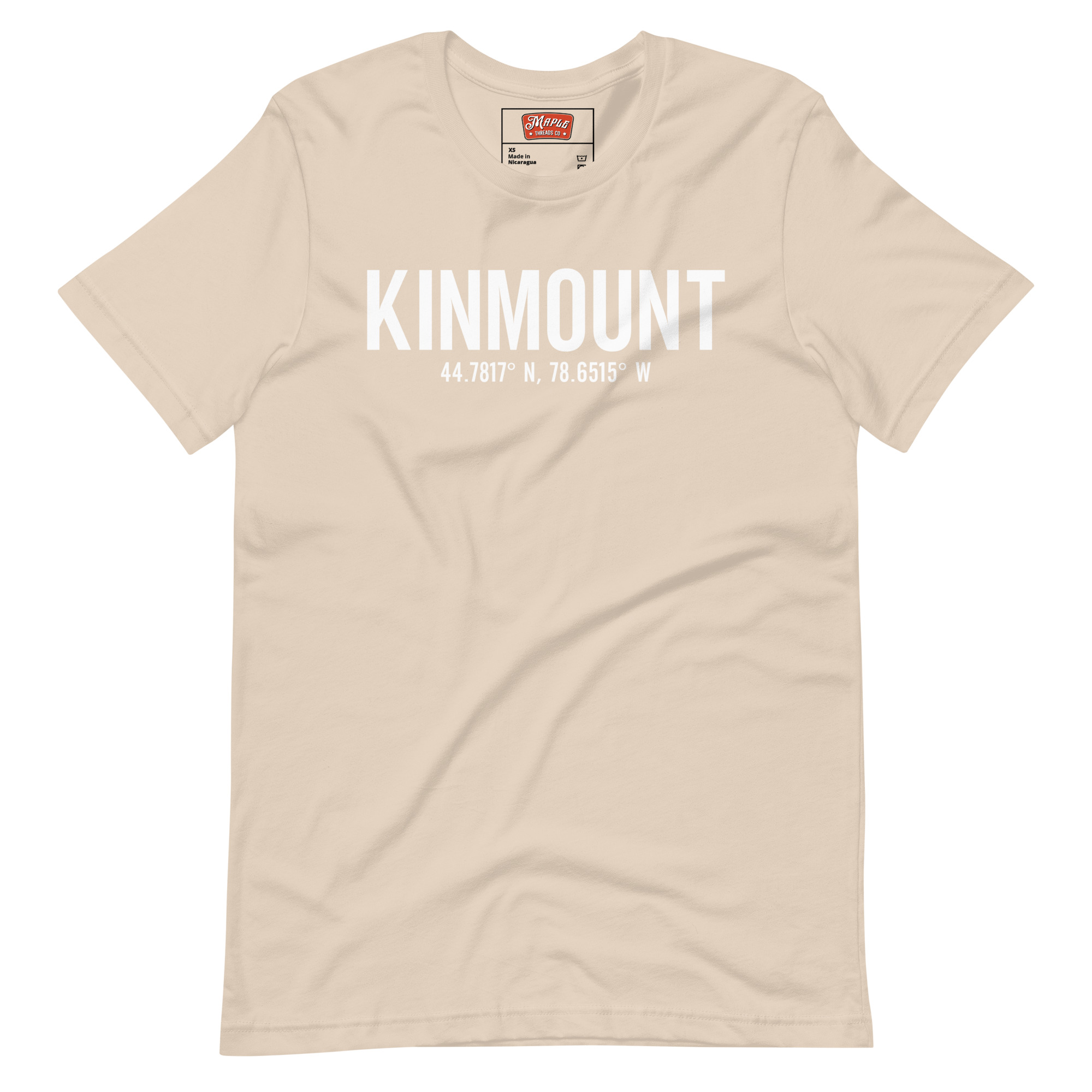 Unisex Kinmount, Ontario Coordinates T-Shirt - Image 17