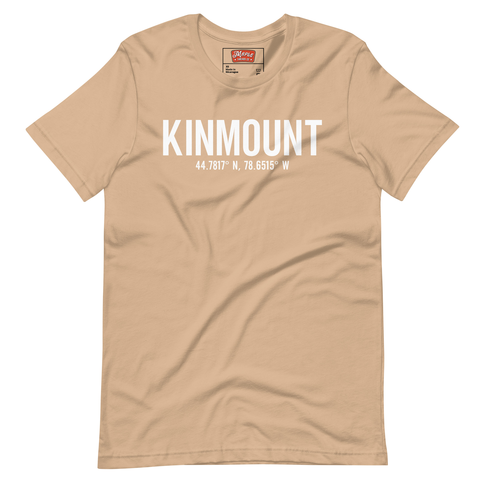 Unisex Kinmount, Ontario Coordinates T-Shirt - Image 13